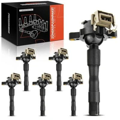 Immagine di 6 bobine di accensione Sostituzione per 3 5 e 7 E36 E39 E46 8 Z3 Z8 Rang Rove r III ZS ZT 75 1993 2005 12131703228