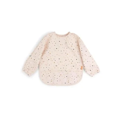 Immagine di Done by Deer™ Bavaglino con maniche Happy dots rosa
