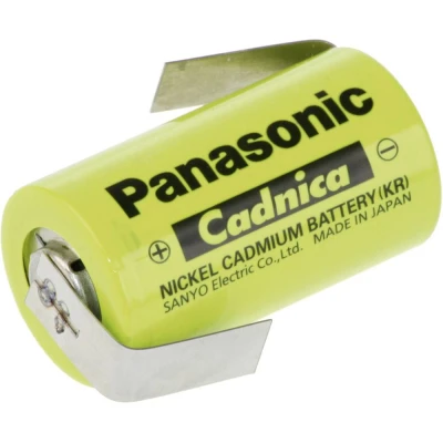 Immagine di Panasonic Sub C ZLF Batteria ricaricabile speciale linguette a saldare Z NiCd 1.2 V 1700 mAh