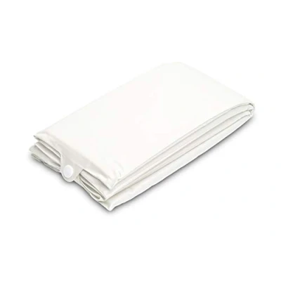 Immagine di Sensillo fasciatoio portatile pieghevole da viaggio in PVC (Bianco)