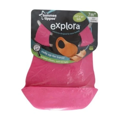 Immagine di Tommee Tippee Explora Bavaglino Roll N Go Avvolgibile, Colori Assortiti