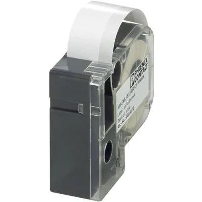 Immagine di Phoenix Contact 803973 MM EML (EX24)R C1 WH/BK Etichette per stampante a trasferimento termico Tipo di montaggio: colla Bianco, Nero 1 pz.