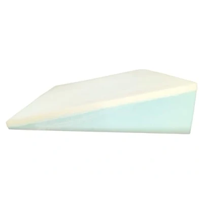 Immagine di HD BRICO Cuscino a Cuneo Ortopedico in Cotone per Letto E Divano Cuscini da Lettura, Supporto Rialzo Gambe Schiena Antireflusso Ergonomico