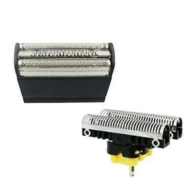 Immagine di feuille aluminium/cutterblock flex intégrée remplacement rasoir + cutter 31b digne des braun 5000 / 6000fc xp 31bruan