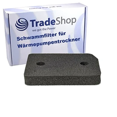 Immagine di Trade Shop filtro in spugna, di base, compatibile con Miele TED455WP TSD443WP TWD360WP TSD363WP TCB150WP TWB140WP TEB155WP TSB143WP