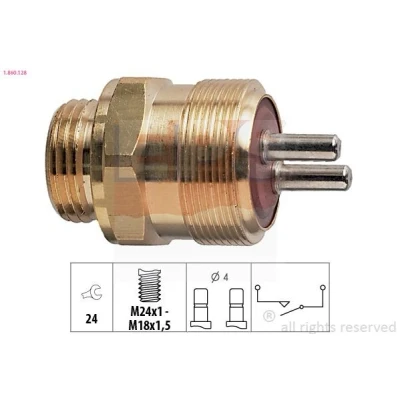 Immagine di EPS 1.860.128 Interruttore, Luce di retromarcia Made in Italy OE Equivalent