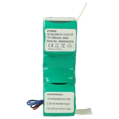 Immagine di vhbw batteria sostituisce iRobot 4720110, Combo per home cleaner (3000mAh, 12V, NiMH)