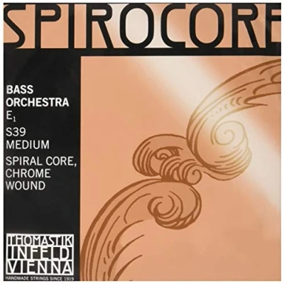 Immagine di Thomastik corda per Contrabbasso 4/4 Spirocore Mi nucleo a spirale, rivest. cromo, accordo orchestra, media