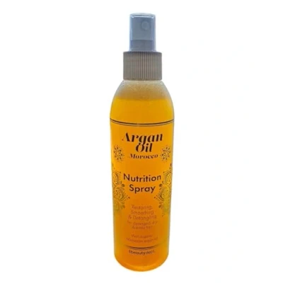 Immagine di Spray all&#039;olio di Argan Bio del Marocco Nutre Ammorbidisce e fa brillare per capelli secchi o danneggiati, 200 ml