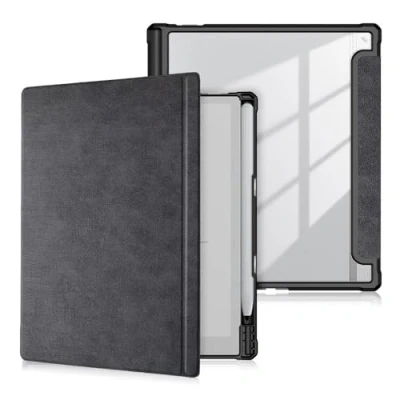 Immagine di Andy Case Smart per 2024 Onyx BOOX tablet Go 10.3 ereader Cover auto sleep (nero)
