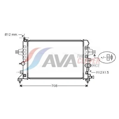 Immagine di PRASCO OLA2363 Radiatore motore Alluminio 600 359 23 Alette di raffreddamento montate meccanicamente OPEL: Zafira B, Astra H Caravan, GTC