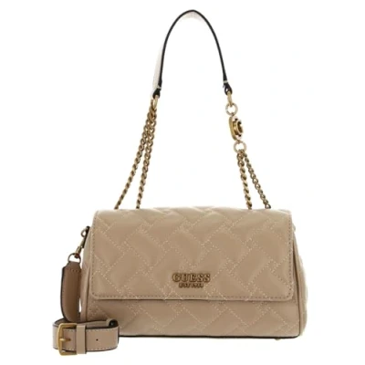 Immagine di Guess Gracelynn FLAP Borsa a tracolla, Donna, Taglia: One Size, Beige