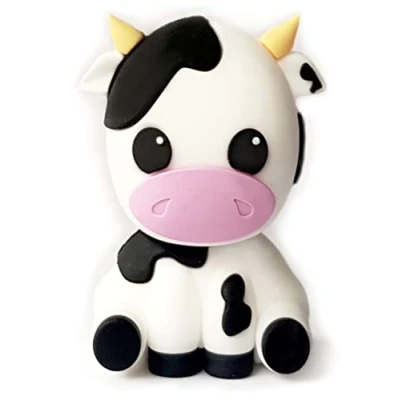 Immagine di Ulticool Chiavetta USB C Mucca 128 GB Pretty Sweet Cute Memorizzazione dei dati Flash Pen Drive Memory Stick di memoria Design originale unico nera
