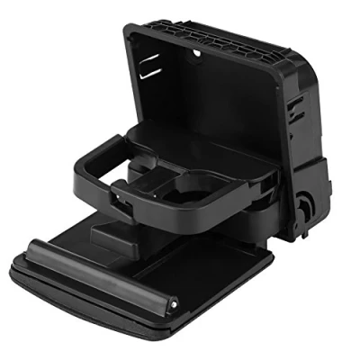 Immagine di Qiilu Rear Bracciolo centrale portabicchieri per VW Jetta Golf GTI MK5 MK6 EOS RABBIT 1K0862532