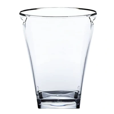 Immagine di BREVETTI WAF, Secchiello per Ghiaccio Quadra Bucket 1 Bottiglia, Trasparente, capacità 3,6L