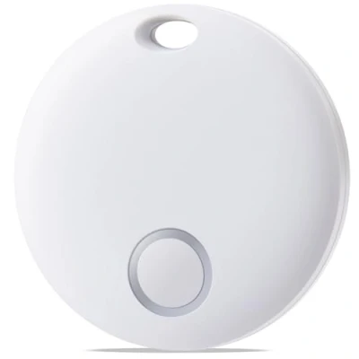 Immagine di Reyke Smart Tag, Air Tracker compatibile con Apple Find My (solo iOS), localizzatore per gatti, chiavi, bagagli, valigie, portafogli, impermeabile IP67, 1 pezzo