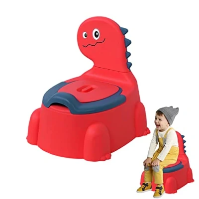Immagine di Vasetto Per Bambini Wc, Vasino Da Viaggio Bambini, Portatile, Sedile WC Con Coperchio, Toilette Portatile Antiscivolo