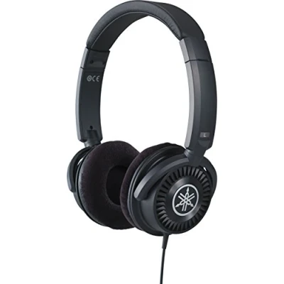 Immagine di YAMAHA HPH 150B Cuffie Sovraurali, Monitor Aperte On Ear con Meccanismo Girevole 90, Leggere e Confortevoli, Suono chiaro, Adatte per Strumenti Musicali Digitali, Nero