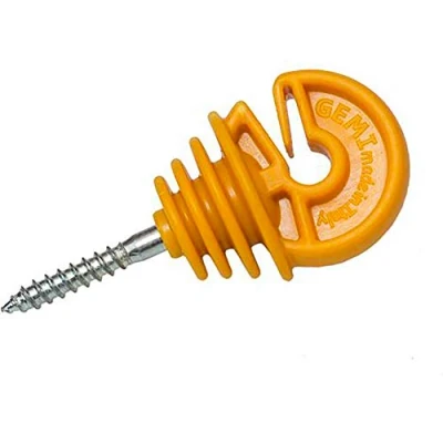 Immagine di Isolatori per pali in legno 100 pz recinto elettrico recinti elettrici recinzioni elettriche elettrificate an