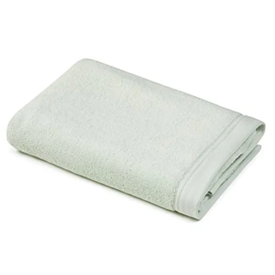 Immagine di Sowel® Telo da Bagno di Alta Qualità, 70 x 140 cm, Asciugamano in 100% Cotone Biologico, Prodotto Portogallo, Menta Verde