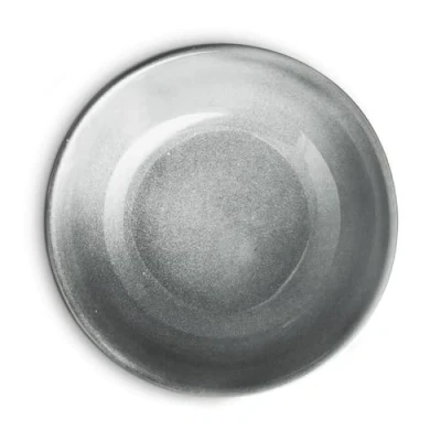 Immagine di SPRINGLANE stoviglie grigie, servizio da tavola in gres Misty Cliff (Grigio, Set di Ciotole 4 pz)