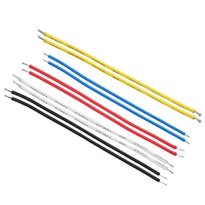 Immagine di Alomejor 10 Pezzi Wire Circuit Chitarra Elettrica Circuito Interno Collegamento Bass Hookup Kit (19cm)