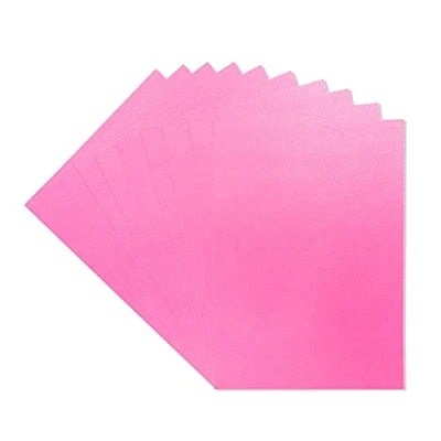 Immagine di Crafter&#039;s Companion CP10 FUCH Centura Pearl Singolo Colore 10 Foglio di Confezione, Card, Fuchsia, 34.6 x 22.5 0.4 cm