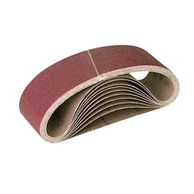 Immagine di MioTools Fox Nastri abrasivi, 303 x 40 mm, p. Levigatrici palmari a nastro (10 Pz.) G60