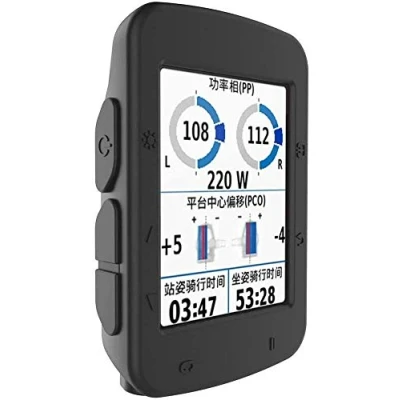 Immagine di Garmin 520 Edge Case GPS Bike Computer Custodia Protettiva in Silicone per (Nero)