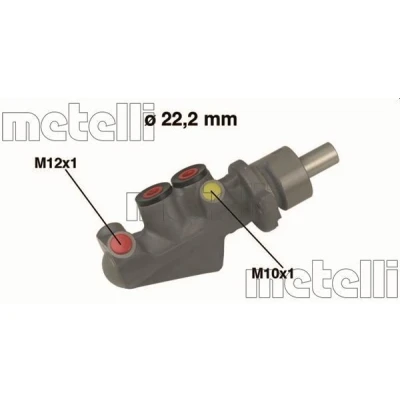 Immagine di METELLI 05 0478 Pompa Freno 22,20 Alluminio RENAULT: Kangoo I