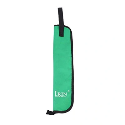 Immagine di Borsa per Bacchette Batteria Custodia Appendere Portatile con Maniglia 5 Colori(Verde)