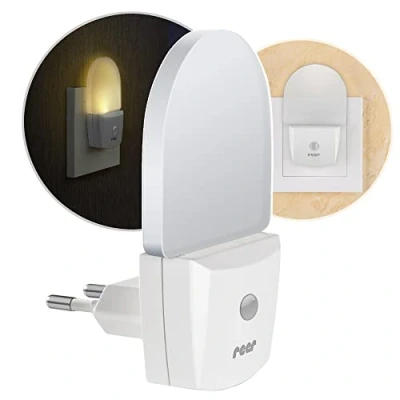Immagine di Reer GmbH 52380 Nightguide, Luce Notturna con Sensore Crepuscolare