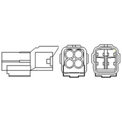 Immagine di MAGNETI MARELLI 466016355120 Sonda lambda riscaldato 4 SUZUKI: SWIFT 3, Wagon R+ II Hatchback, SX4 I FIAT: Sedici, SUBARU: JUSTY 3