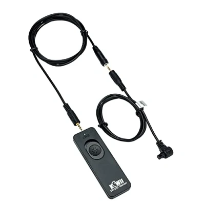 Immagine di UR 232A Cavo di scatto Rilascio Otturatore telecomando per Canon EOS R5 1D C Mark II III IV N, 1Ds III, X 5D 5DS R 6D 7D 30D 40D 50D D60 D2000