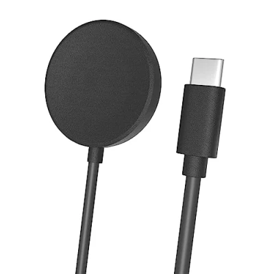 Immagine di Sinoacc USB C Caricatore Compatibile con Samsung Galaxy Watch 6/6 Classic/5/5 Pro/4/4 Classic/3/Active 2/Active 1 Orologio Intelligente Caricabatterie Cavo di Ricarica 3,3ft 100cm