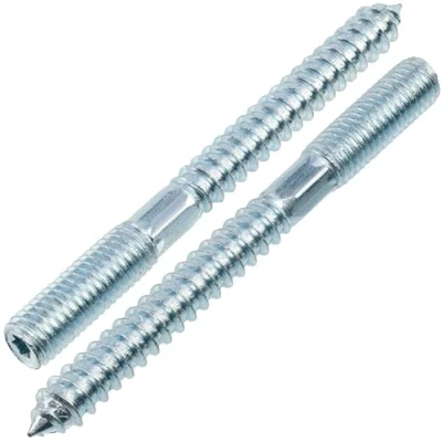 Immagine di AERZETIX C75888 Set di 12 viti a doppio filettatura M10x100mm prigioniero filettato in acciaio
