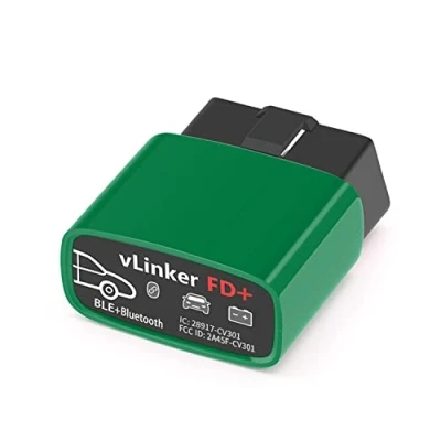 Immagine di Vgate OBDII Bluetooth vLinker FD+ OBD Scanner OBD2 Strumento diagnostico Check Engine Light per Android IOS e Windows (Bluetooth 4.0)