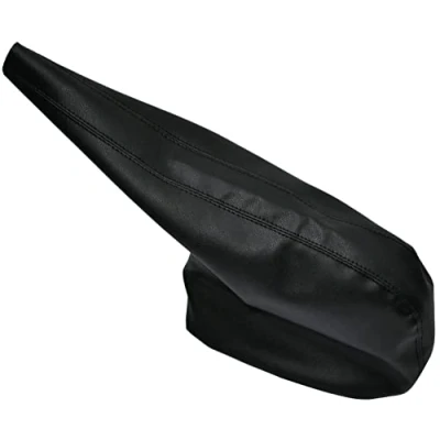 Immagine di Aerzetix C58933 Cuffia soffietto per freno a mano compatibile con Renault Trafic 3, Opel Vivaro 2, Fiat Talento Nissan NV330 partire dal 2014 colore: nero in pelle sintetica