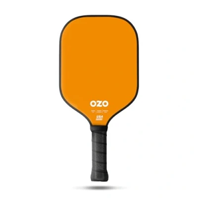 Immagine di OZO Pickleball Spark Fusion Essence Racchetta per Principianti, Ibrida Superficie in Grafite Approvata USAPA (Argento)