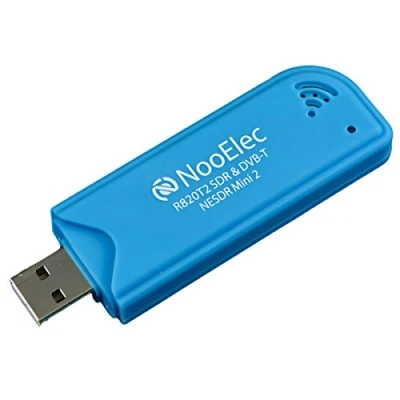 Immagine di Nooelec NESDR Mini 2 USB RTL SDR e Ricevitore ADS B Set, Sintonizzatore RTL2832U R820T2, Ingresso MCX. Radio a Basso Costo Software Definito