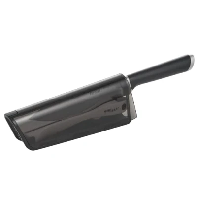 Immagine di Tefal Ever Sharp Coltello Chef 16,5 cm, affilacoltelli integrato nella custodia, affettatrice corta e picca tecnologia di affilatura a doppio pivot, sistema bloccaggio, acciaio inossidabile