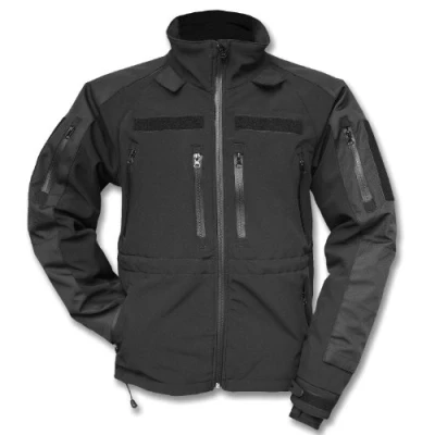 Immagine di Mil Tec Giacca Professionale in Softshell, Colore Nero