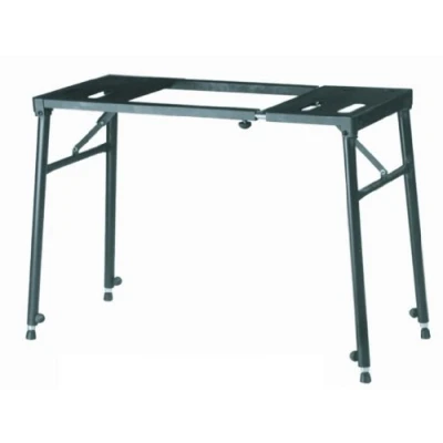 Immagine di QUIK LOK WS/420, Supporto per Tastiera in Acciaio, Regolabile Altezza e Larghezza, Ideale Tastiere, Pianoforti Digitali Mixer, Colore Nero