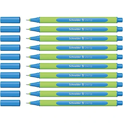 Immagine di Schneider Fineliner da Line Up, 0,4 mm, Alaska Blue, confezione 10 pezzi