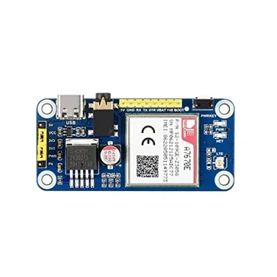 Immagine di A7670E LTE Cat 1 HAT For Raspberry Pi, Multi Band Support, 2G GSM/GPRS, Enabling / Communication &amp; LBS Positioning
