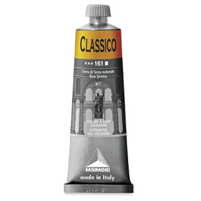 Immagine di Maimeri CLASSICO 60 ml, Extra feine Künstlerölfarbe, Farbton Siena natur