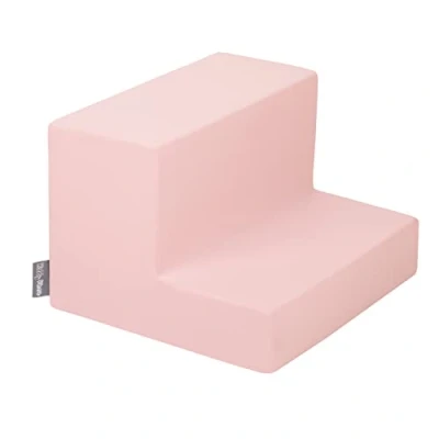 Immagine di KiddyMoon Area di Gioco in Schiuma Percorso A Ostacoli per Bambini, Elemento Gradini, Rosa