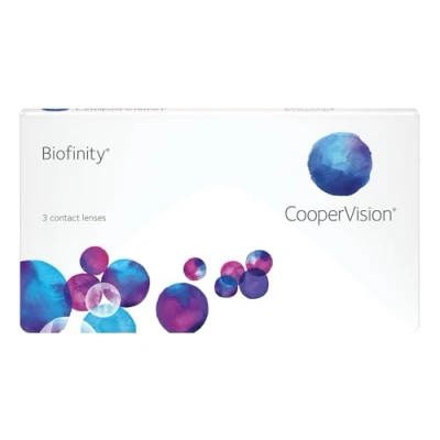 Immagine di Biofinity Lenti mensile morbide, R 8.6, D 14, 6 pezzi, Diottrie 5.50