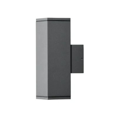 Immagine di Konstsmide Monza Up &amp; Down 7907 370 Lampada da parete per esterno Lampadina Alogena GU10 70 W Antracite