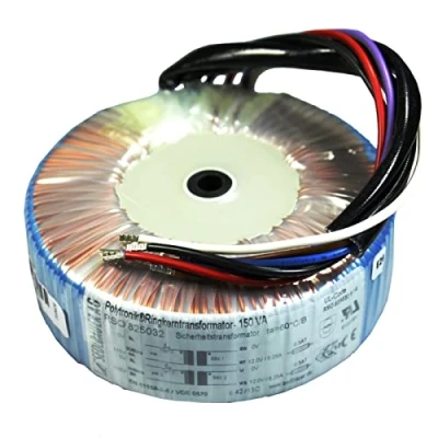 Immagine di Sedlbauer trasformatore toroidale 150VA 2x6V per sistemi audio, industriali, alogeni e a binario tensione di ingresso 230V secondaria 12V